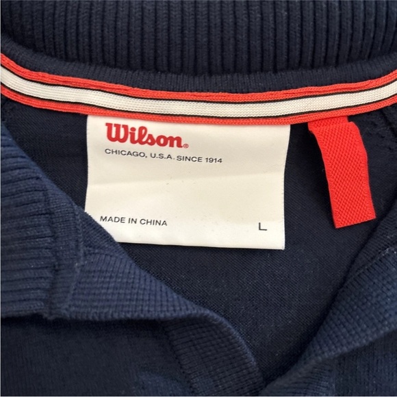Wilson Men's Core Court Performance Polo Size Large - Picture 7 of 9
